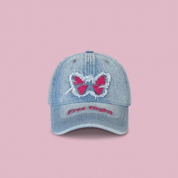LADIES WASHED JEANS CAP