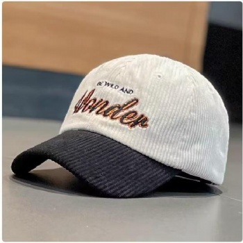 Men's  corduroy cap