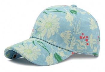 Ladies Floral Cap