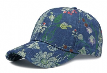 Ladies Floral Cap