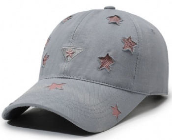 Ladies Star Embroidery Cap