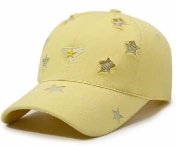 Ladies Star Embroidery Cap