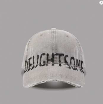 Men's Distressed Cap