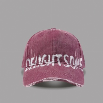 Men's Distressed Cap